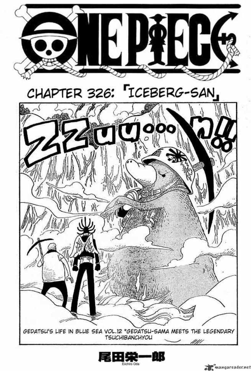 One Piece Chapter 326 - Page 1