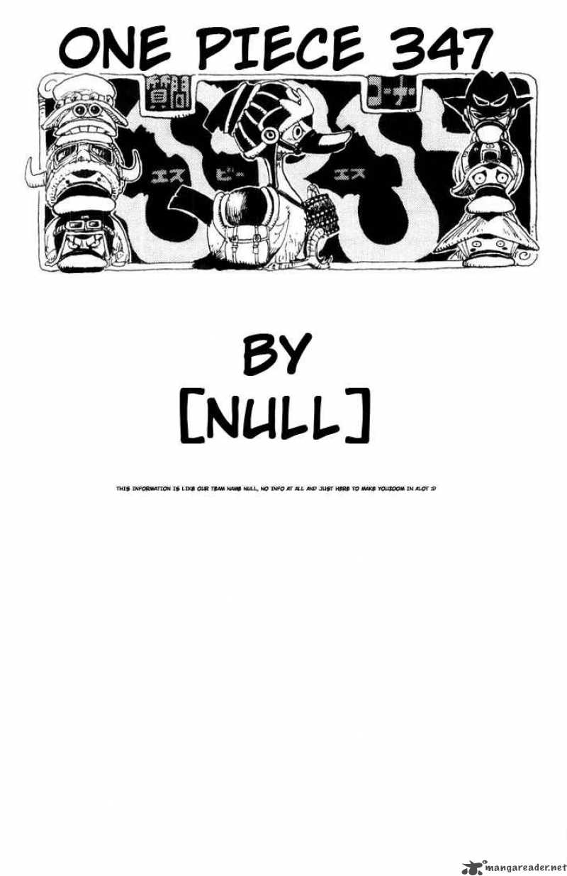 One Piece Chapter 347 - Page 19