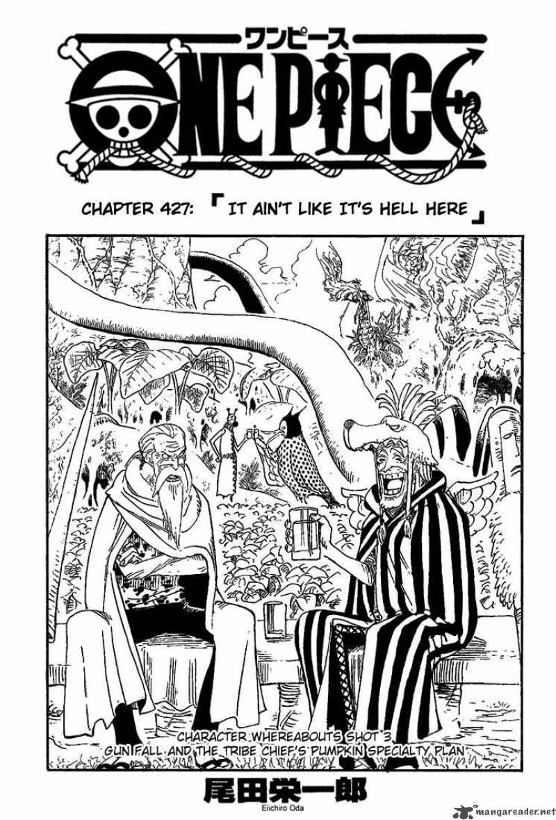 One Piece Chapter 427 - Page 1