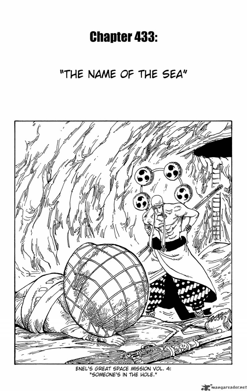 One Piece Chapter 433 - Page 1