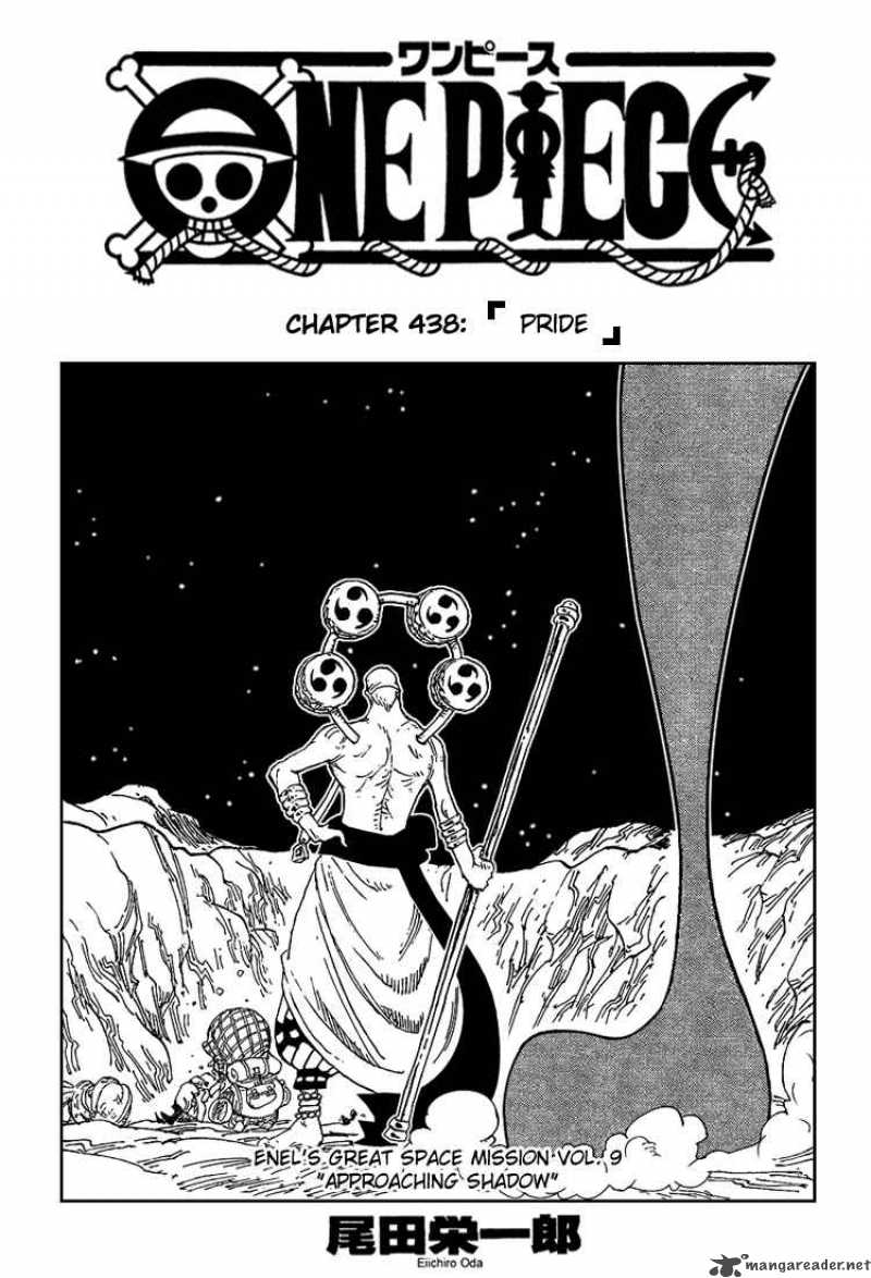 One Piece Chapter 438 - Page 1