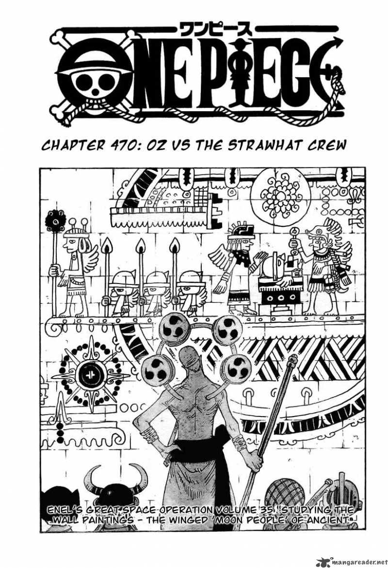 One Piece Chapter 470 - Page 1