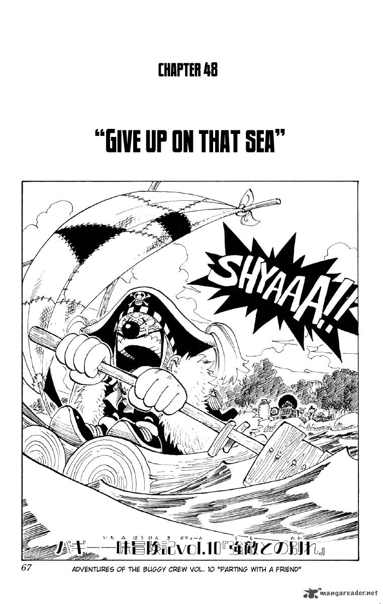 One Piece Chapter 48 - Page 1