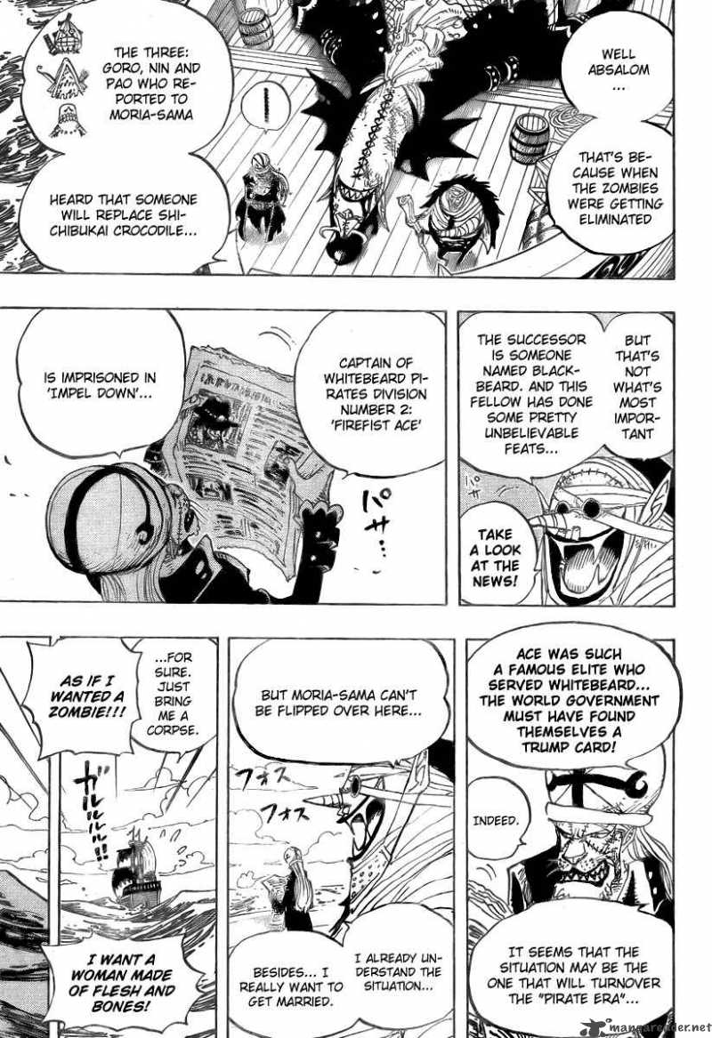 One Piece Chapter 486 - Page 3