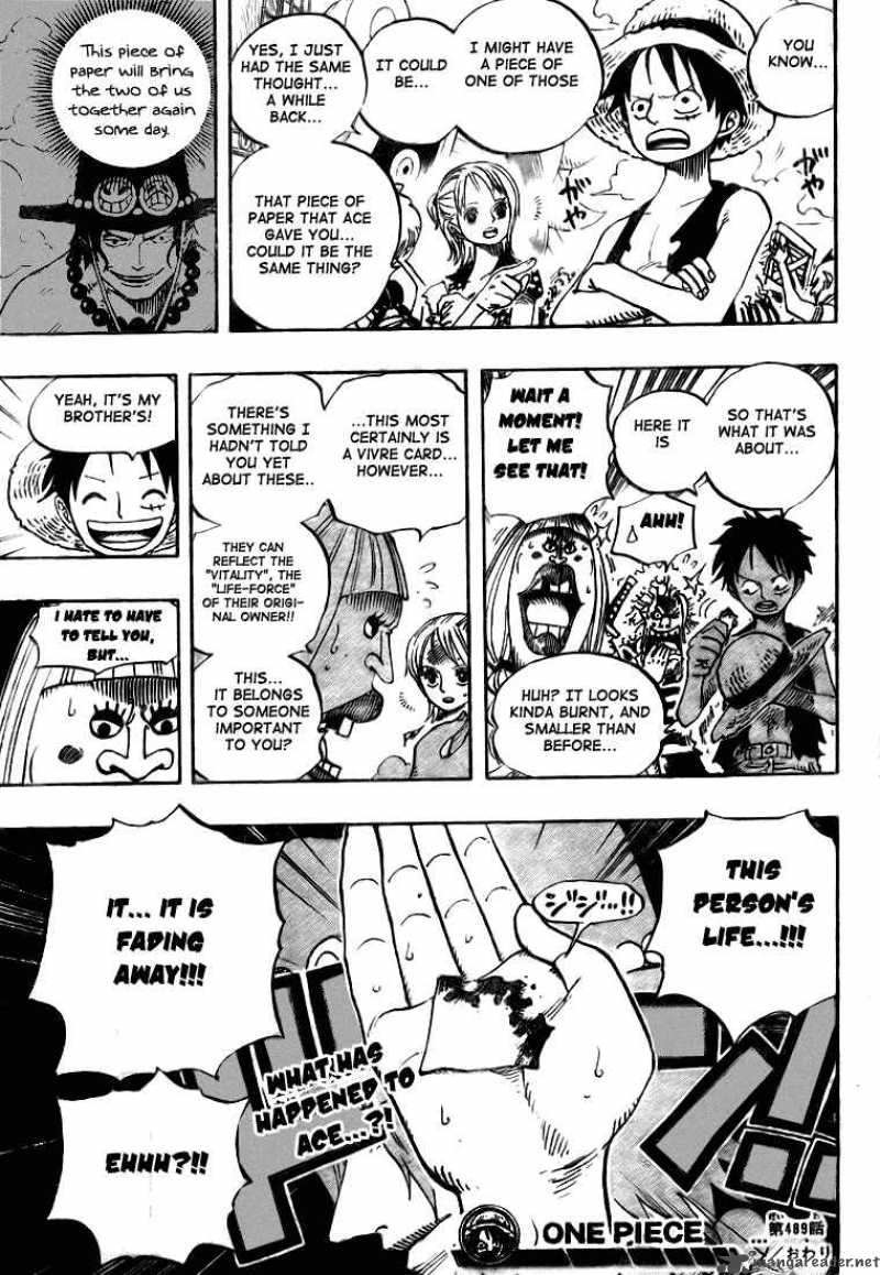 One Piece Chapter 489 - Page 16