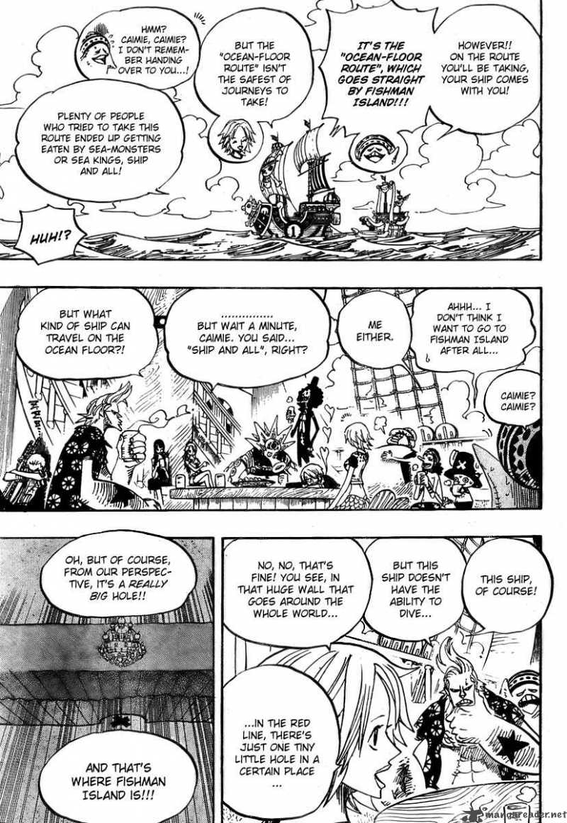 One Piece Chapter 496 - Page 11