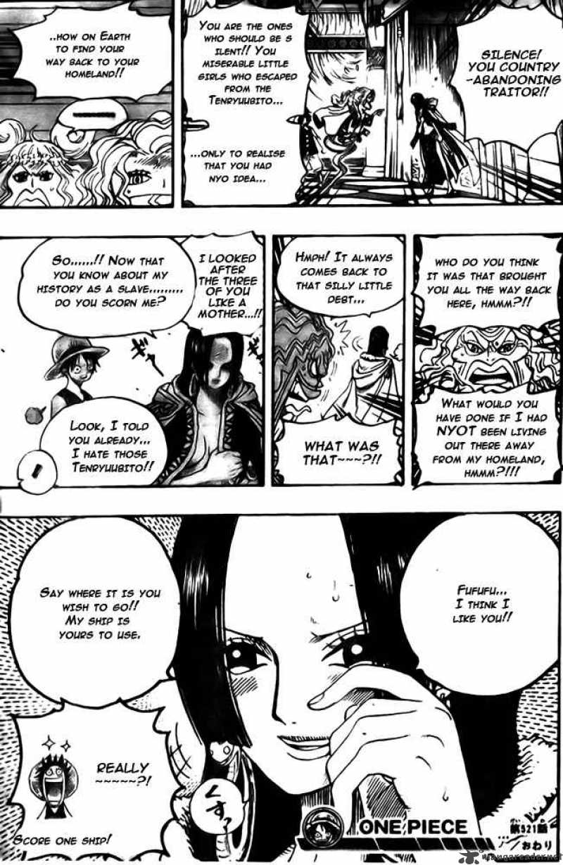 One Piece Chapter 521 - Page 19