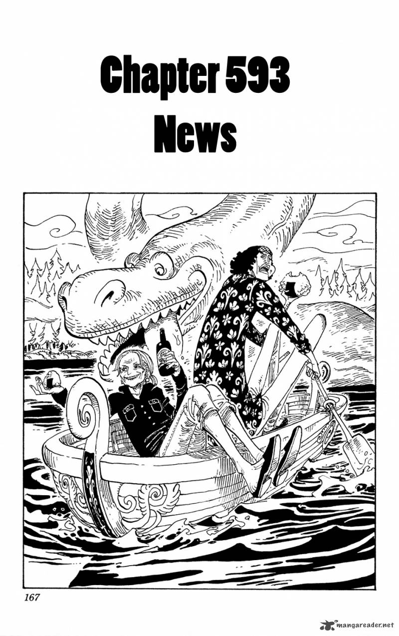 One Piece Chapter 593 - Page 1