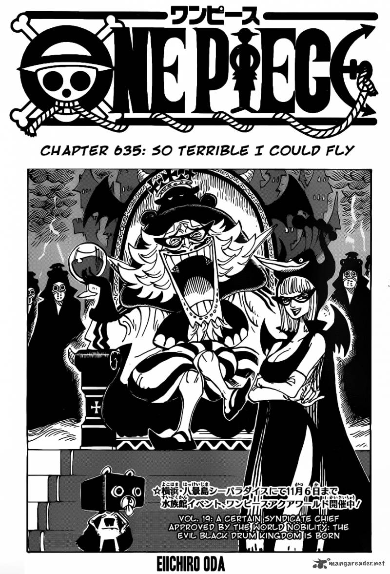 One Piece Chapter 635 - Page 1