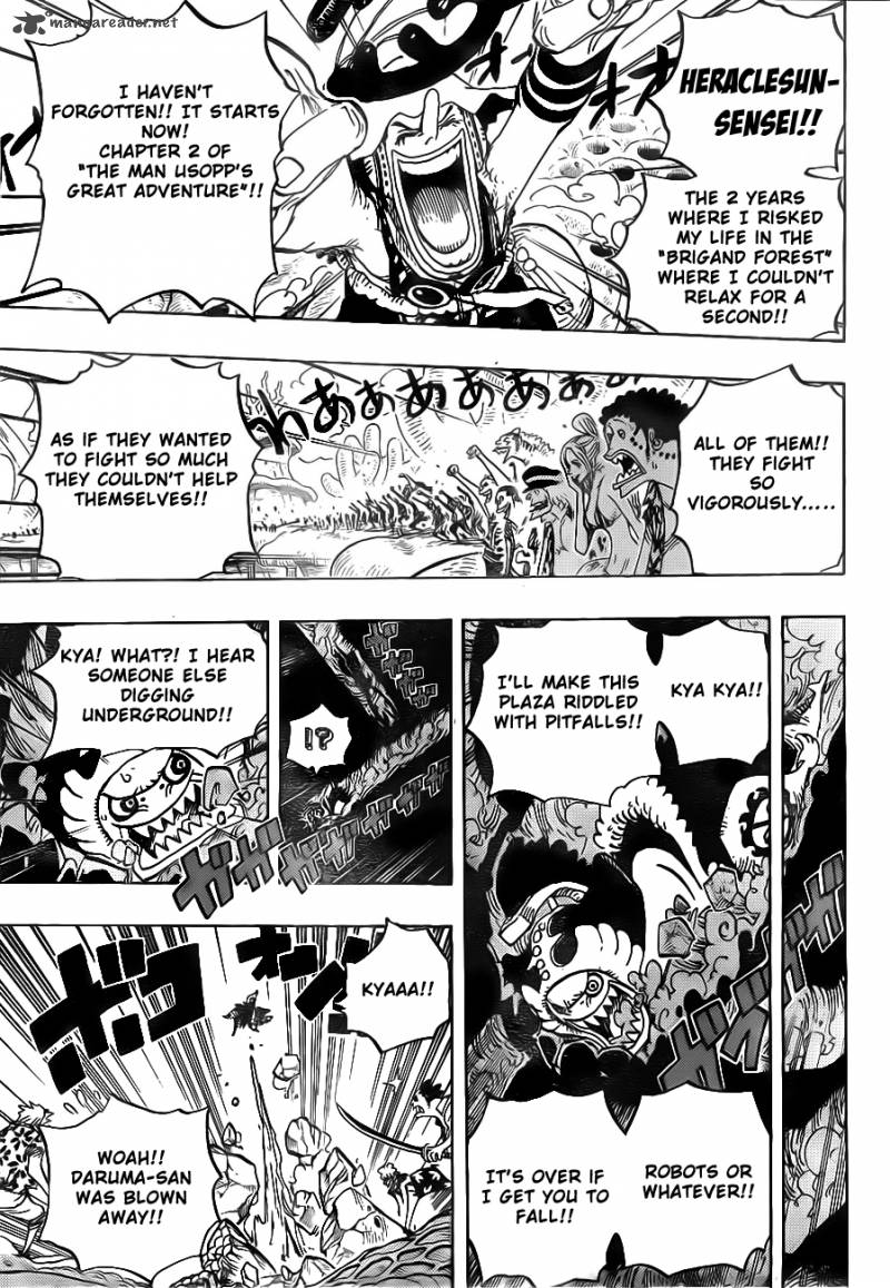 One Piece Chapter 636 - Page 10