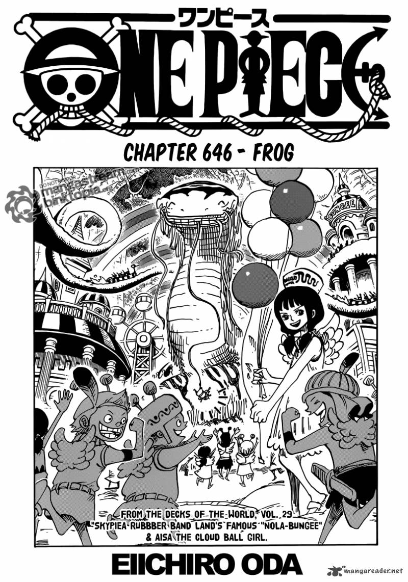 One Piece Chapter 646 - Page 1