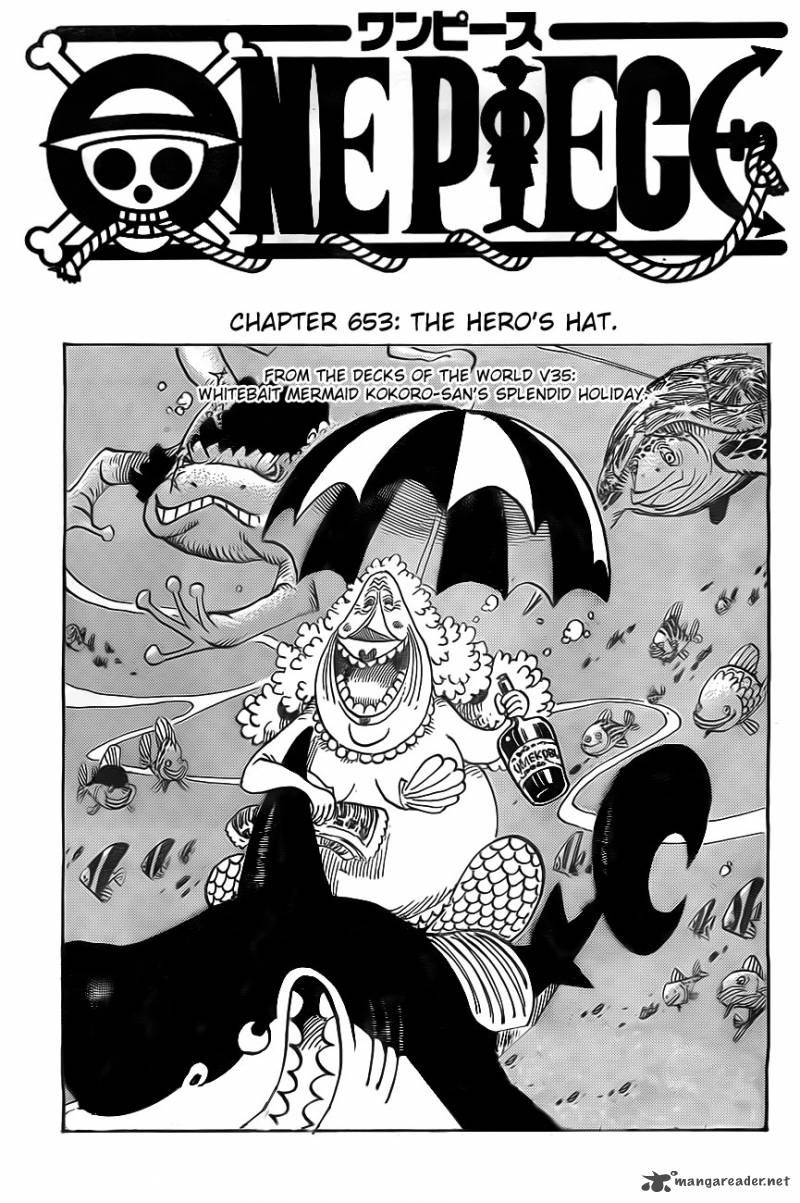 One Piece Chapter 653 - Page 1