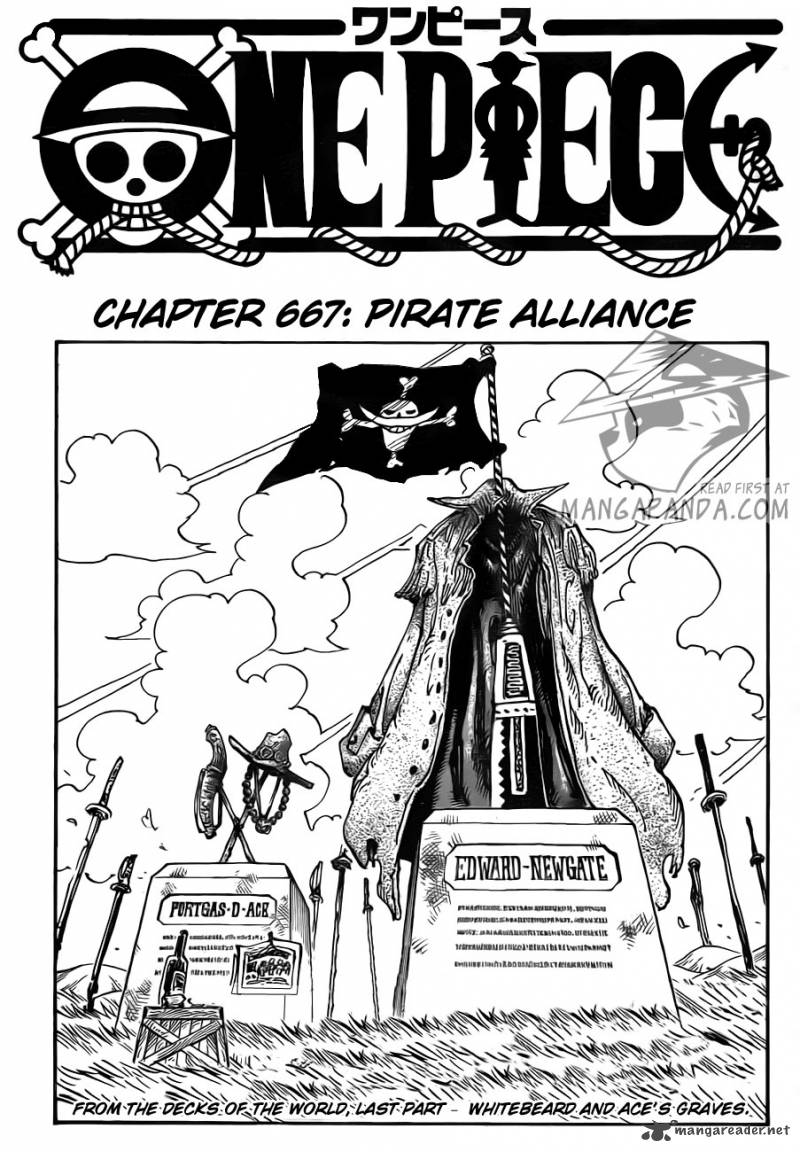 One Piece Chapter 668 - Page 1