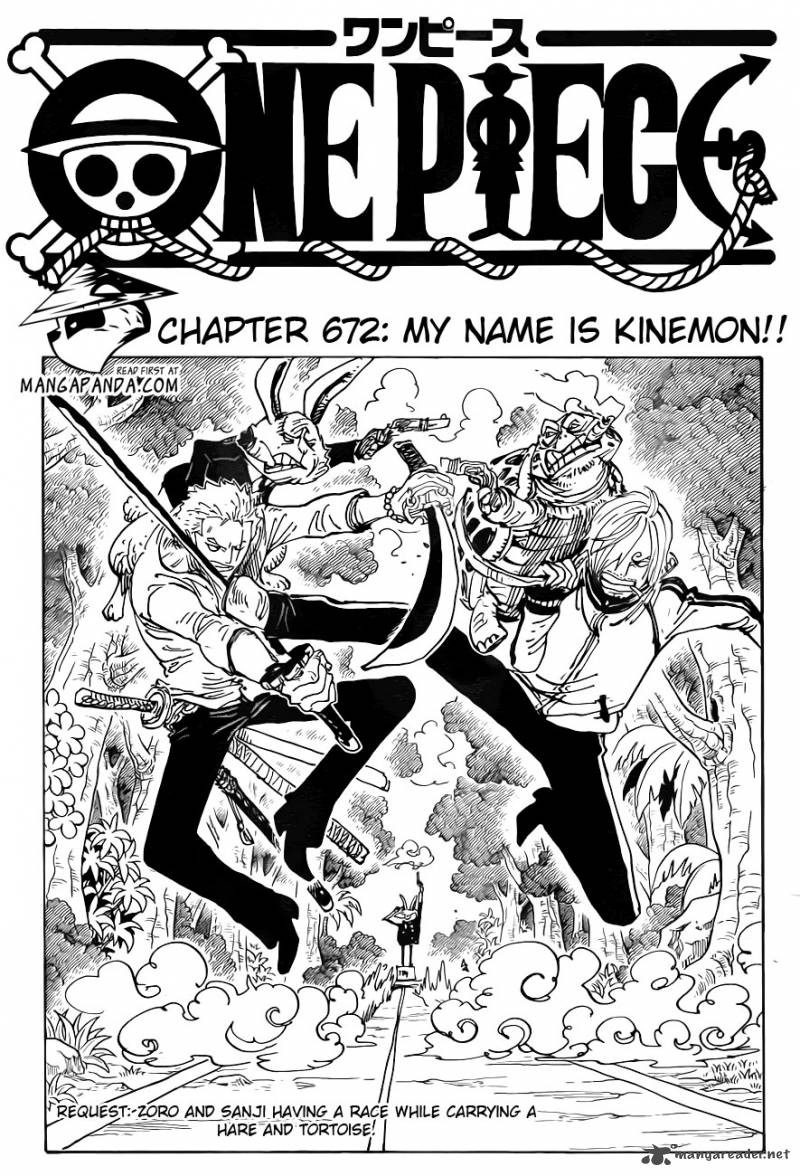 One Piece Chapter 672 - Page 1