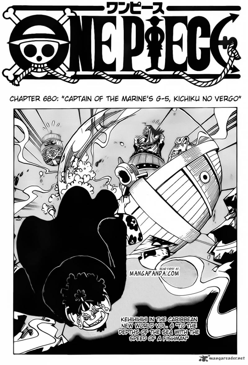 One Piece Chapter 680 - Page 4