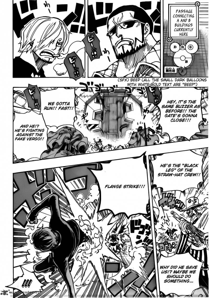 One Piece Chapter 681 - Page 14