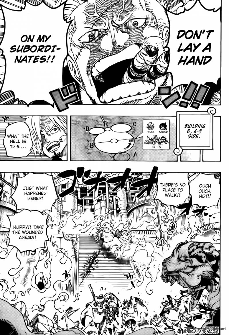 One Piece Chapter 684 - Page 7