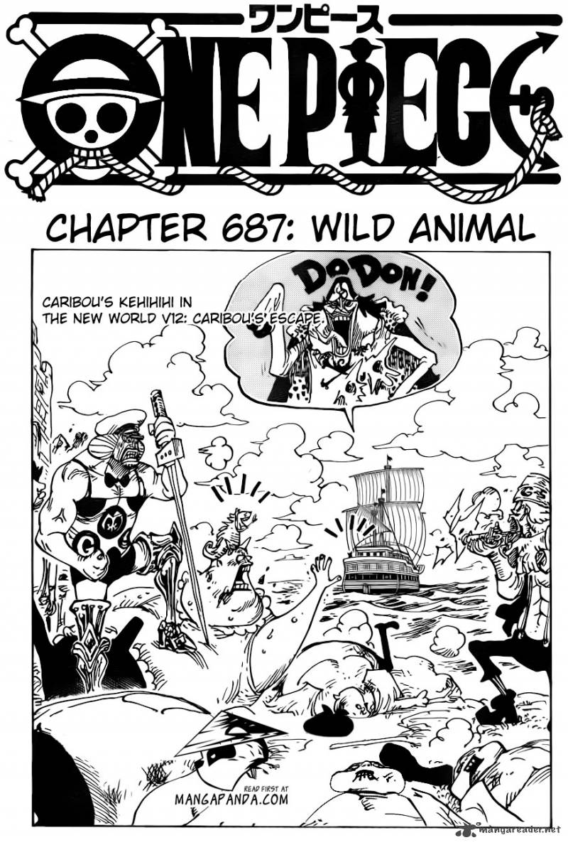 One Piece Chapter 687 - Page 3