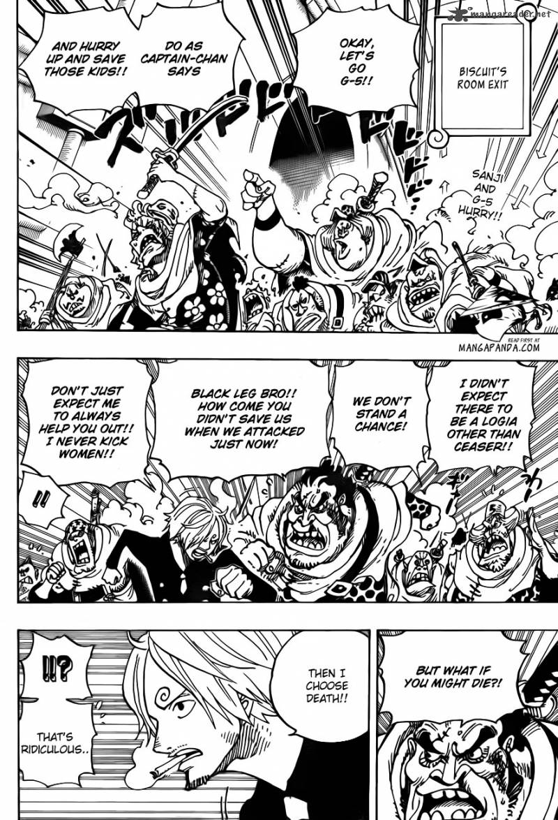 One Piece Chapter 687 - Page 4