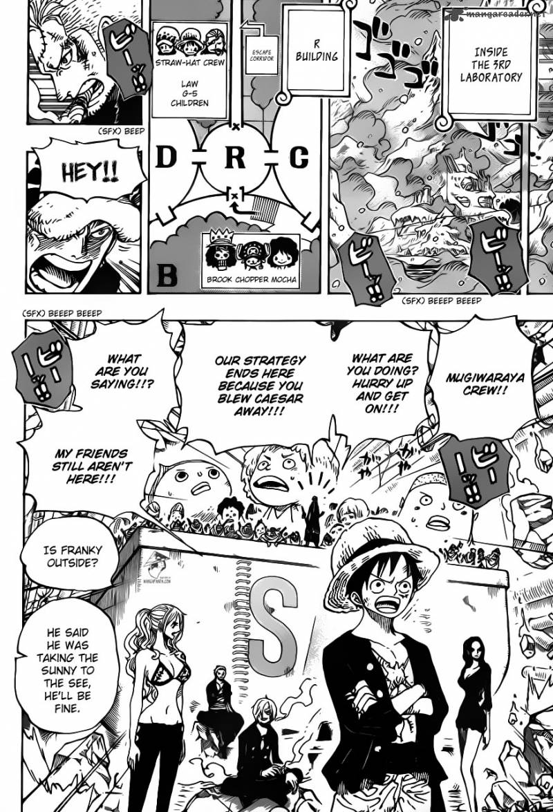 One Piece Chapter 693 - Page 14