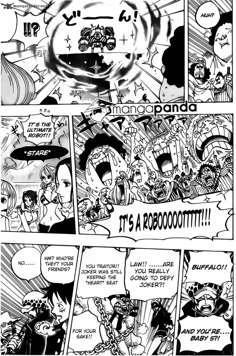 One Piece Chapter 695 - Page 10