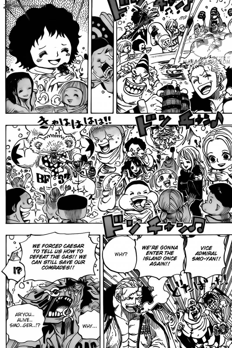 One Piece Chapter 696 - Page 19