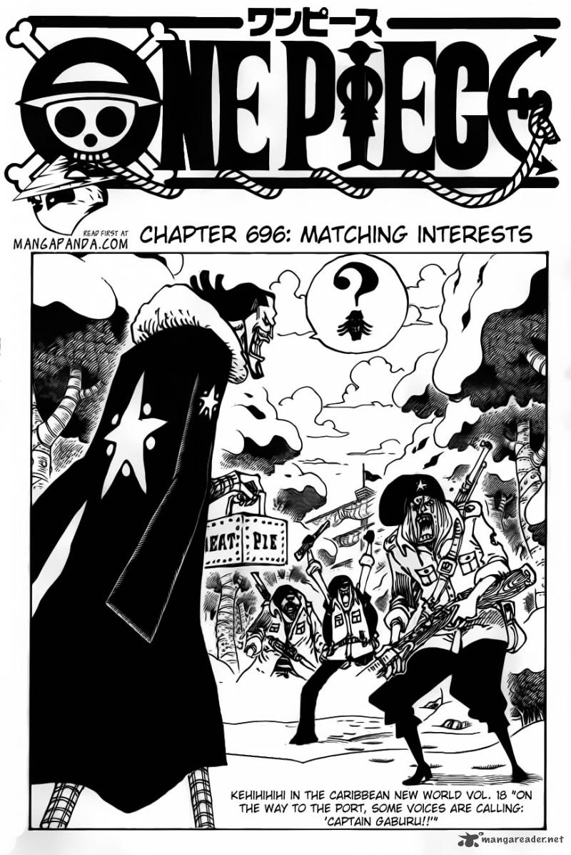 One Piece Chapter 696 - Page 3