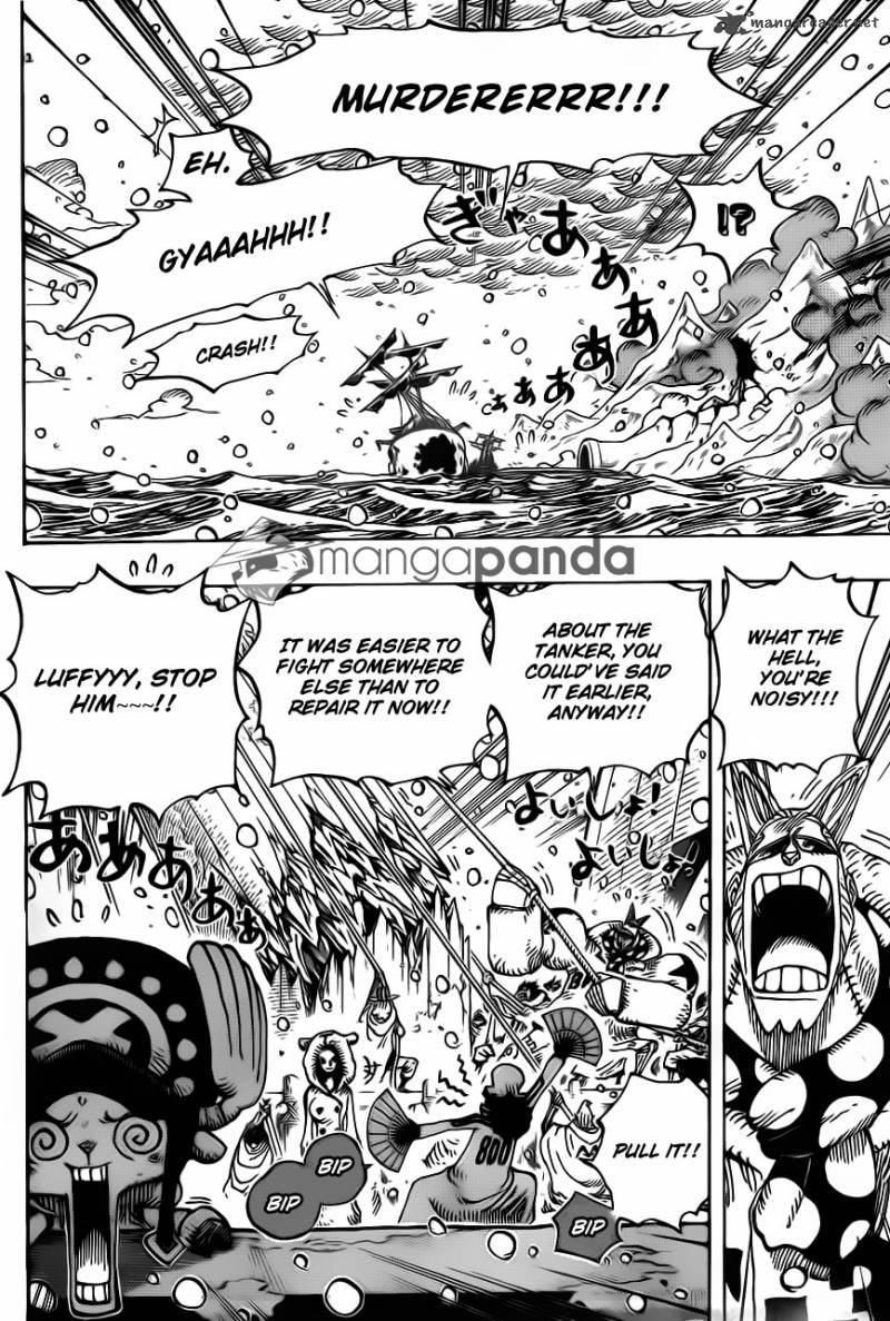 One Piece Chapter 696 - Page 6