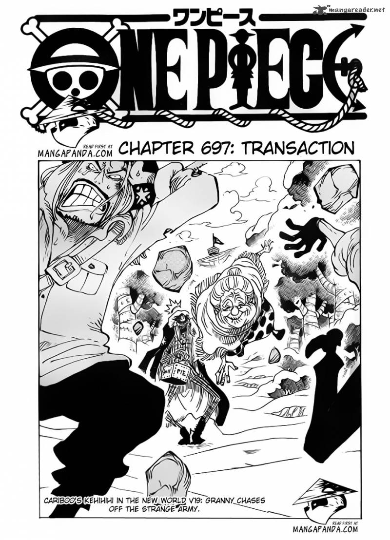 One Piece Chapter 697 - Page 3