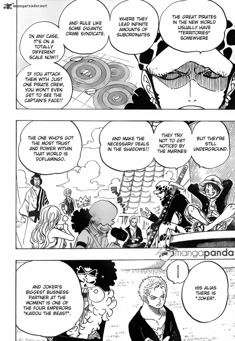 One Piece Chapter 698 - Page 16