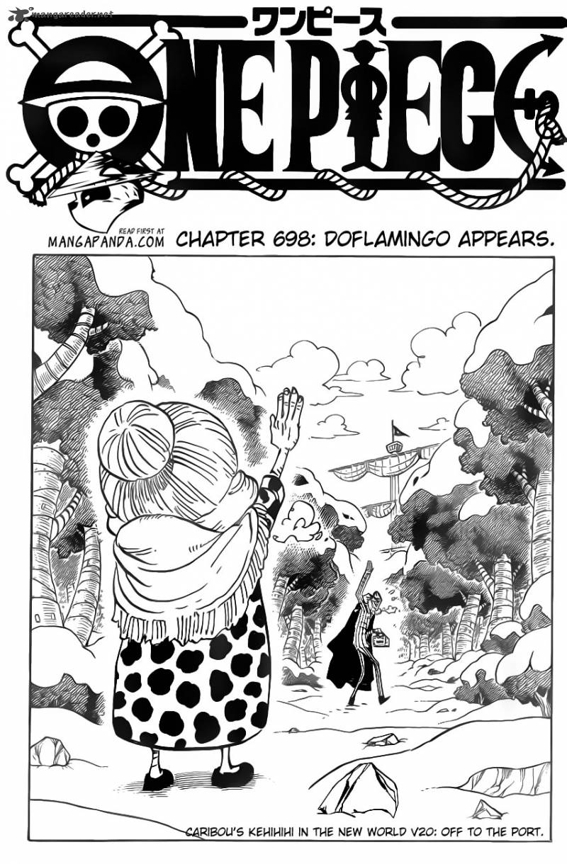 One Piece Chapter 698 - Page 3