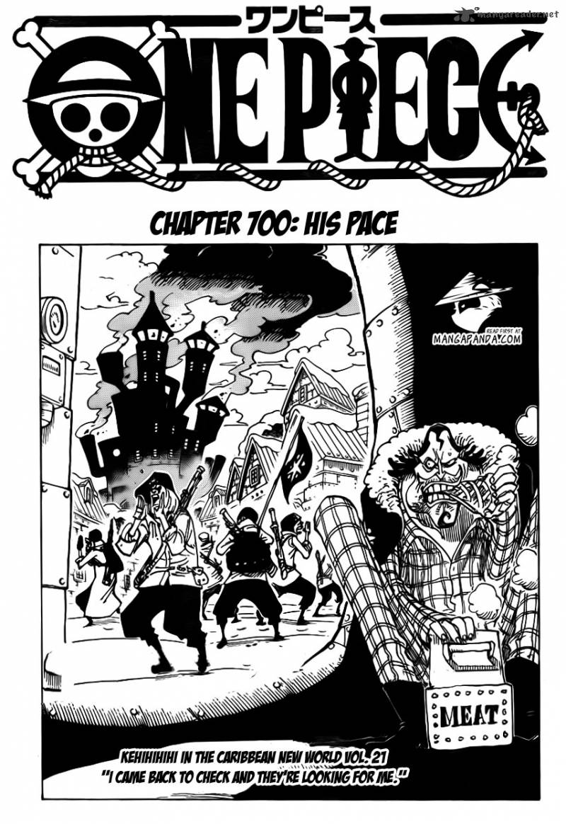 One Piece Chapter 700 - Page 4