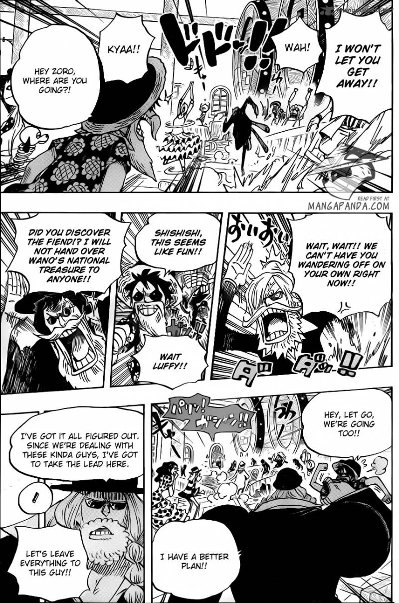 One Piece Chapter 702 - Page 9