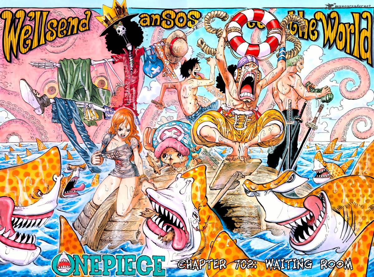 One Piece Chapter 703 - Page 4