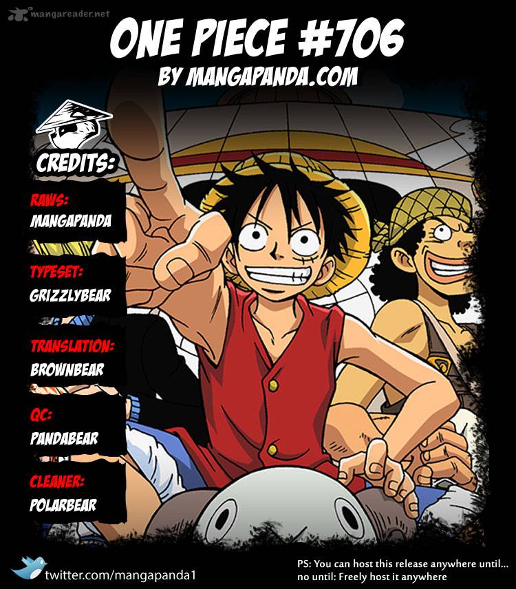 One Piece Chapter 706 - Page 19