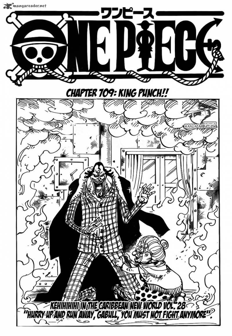 One Piece Chapter 709 - Page 3