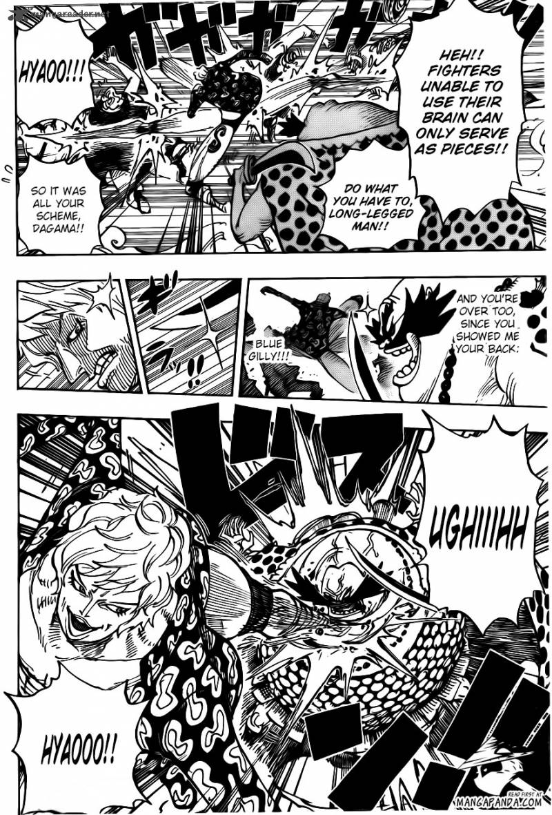 One Piece Chapter 709 - Page 8