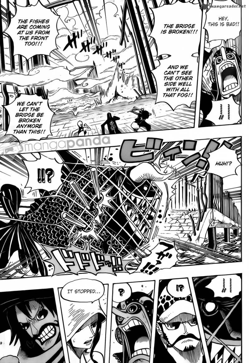 One Piece Chapter 710 - Page 9