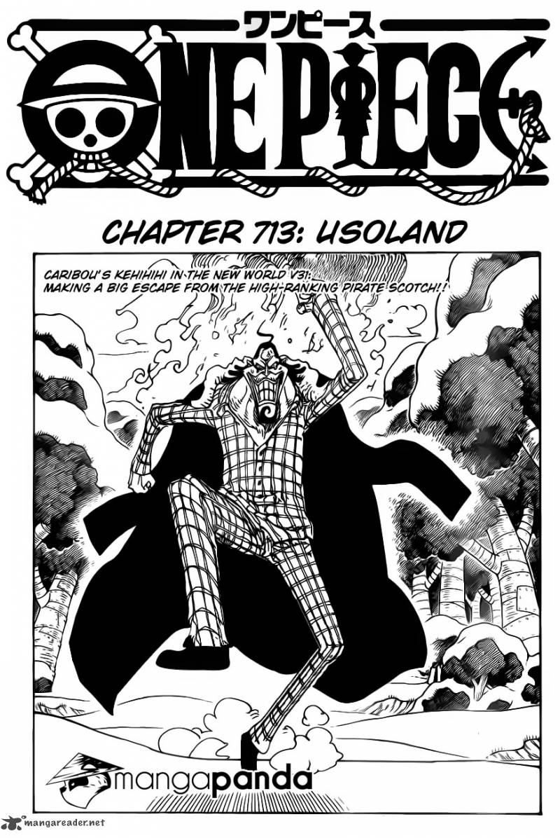 One Piece Chapter 713 - Page 3