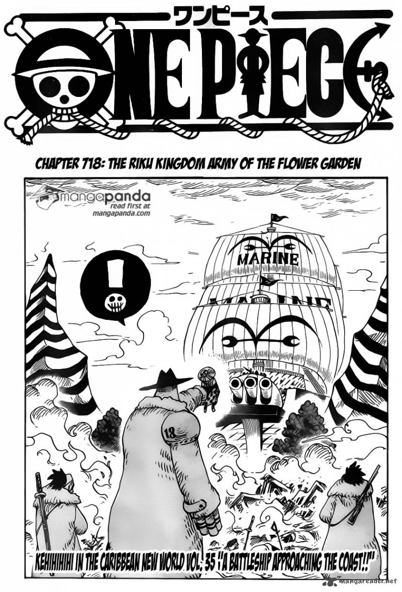 One Piece Chapter 718 - Page 3