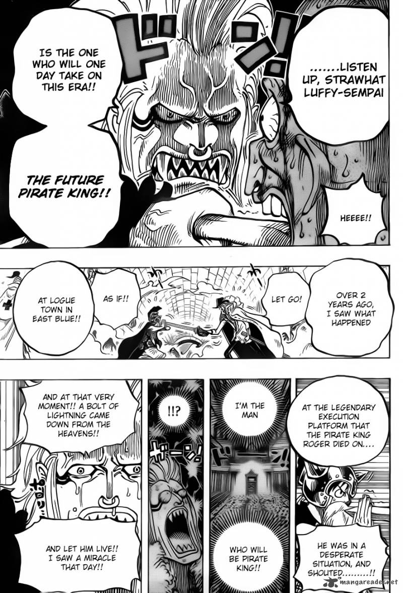 One Piece Chapter 720 - Page 7