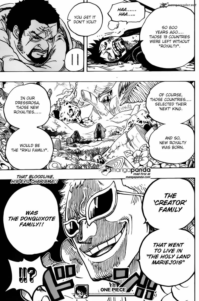 One Piece Chapter 722 - Page 20