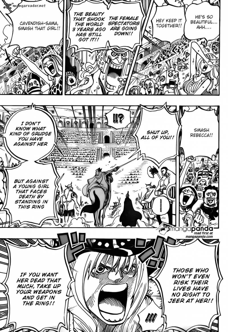 One Piece Chapter 722 - Page 7