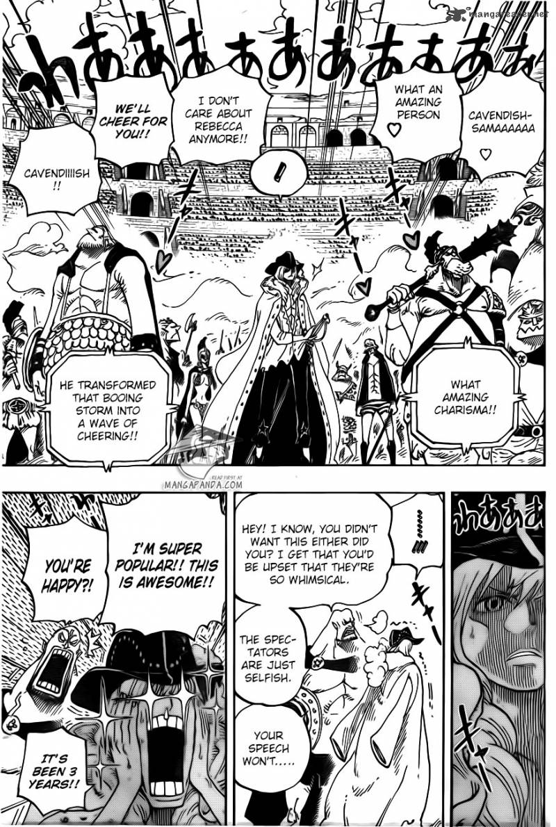 One Piece Chapter 722 - Page 9