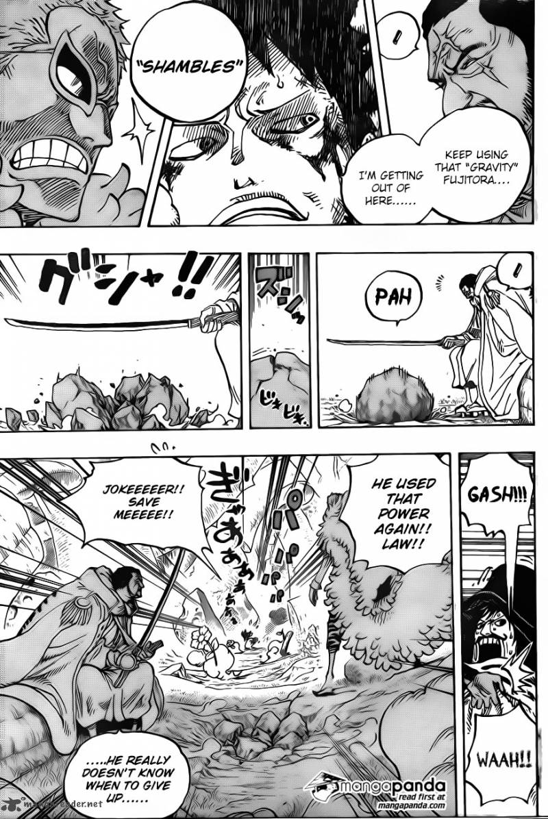 One Piece Chapter 723 - Page 15