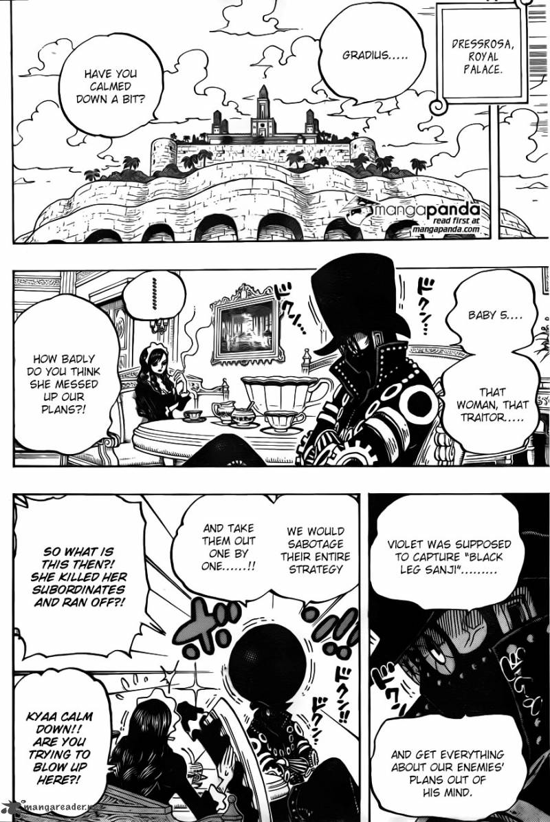 One Piece Chapter 723 - Page 6