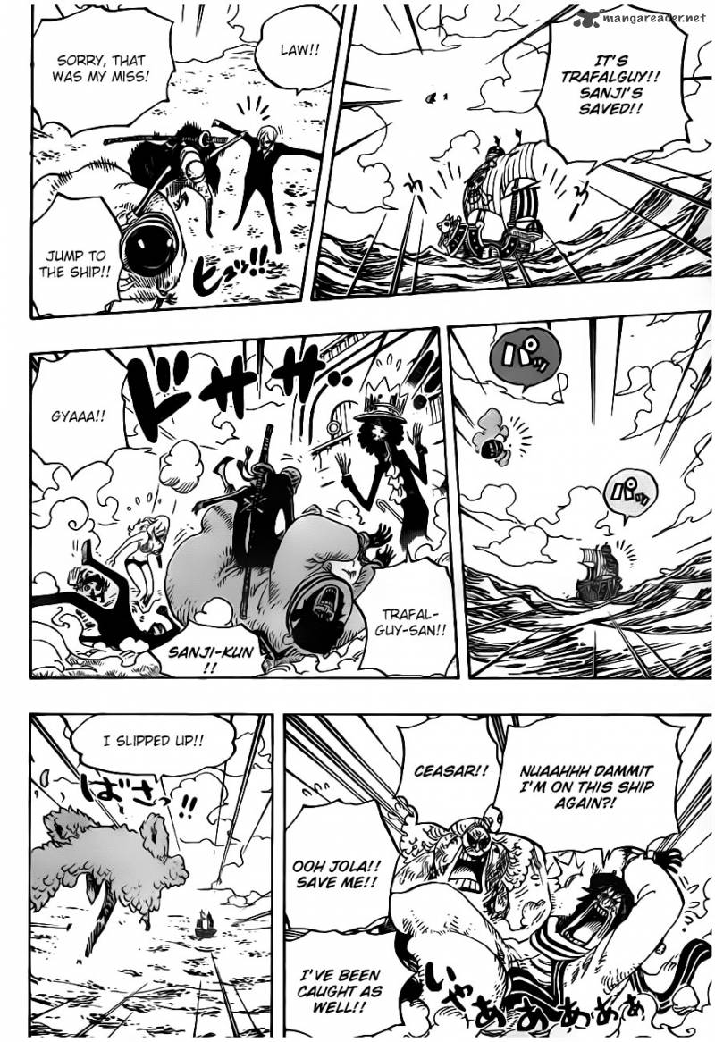 One Piece Chapter 724 - Page 10