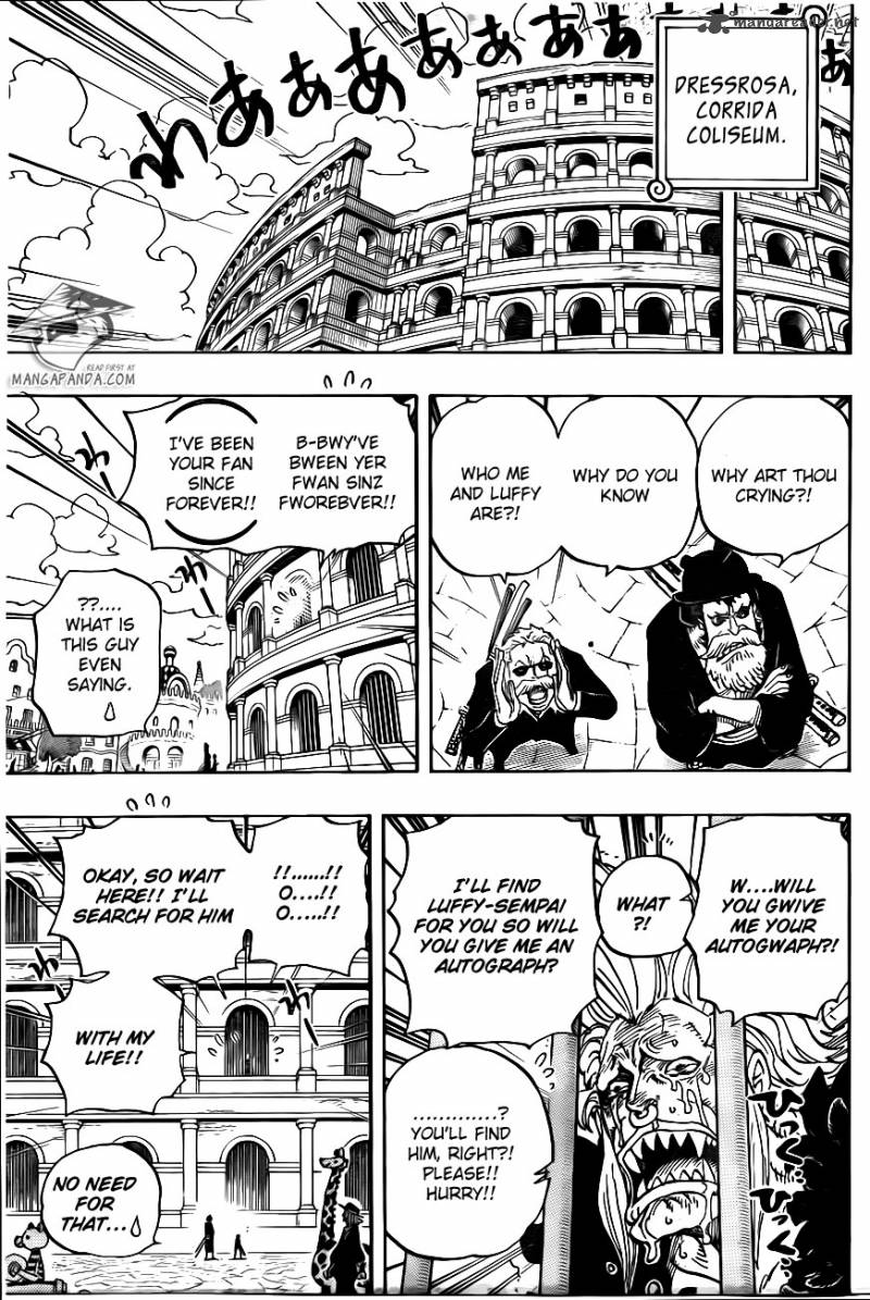 One Piece Chapter 725 - Page 11