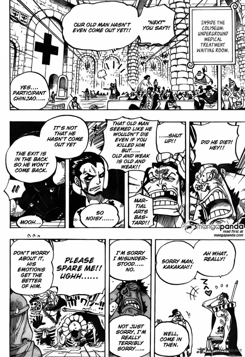 One Piece Chapter 725 - Page 16