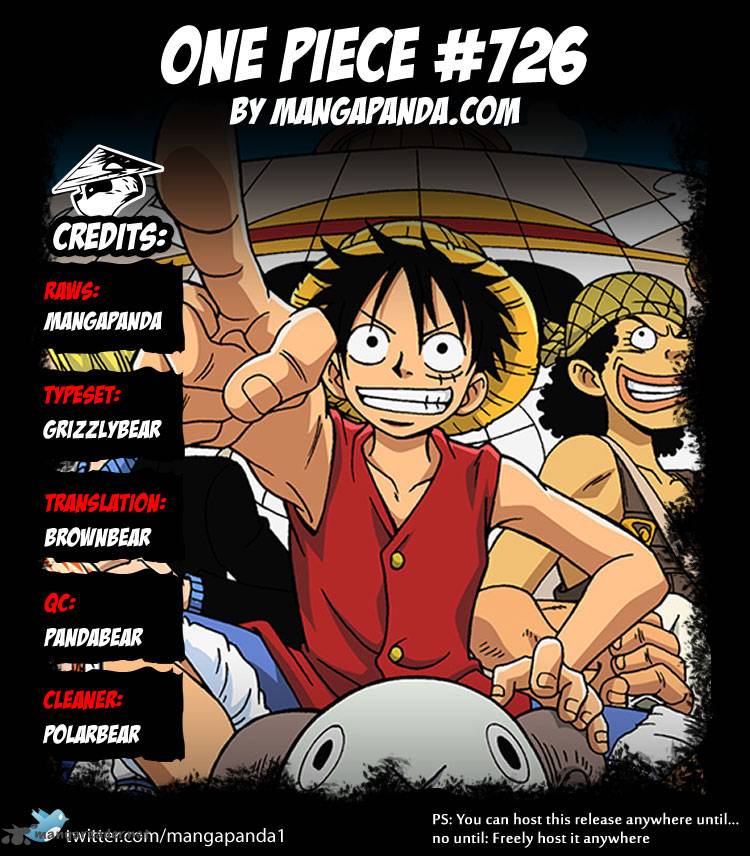 One Piece Chapter 726 - Page 22